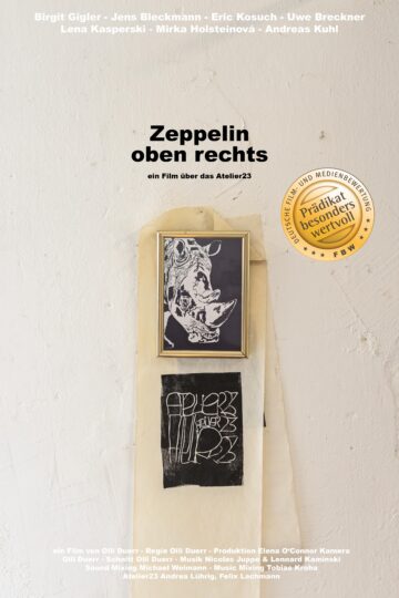 Zeppelin oben rechts - Poster 1