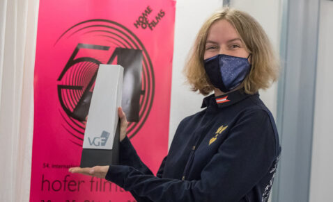 Lena Vurma von dragonfly films gewinnt den VGF-Nachwuchsproduzentenpreis 2020.